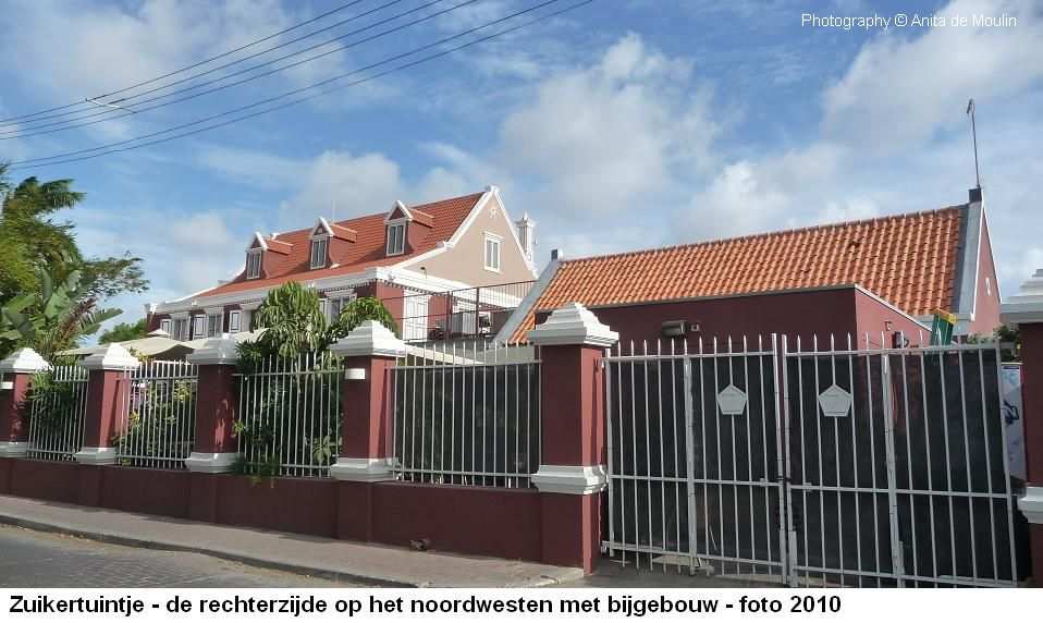 22. Zuikertuintje  rechterzijde op het noordwesten met bijgebouw 2010